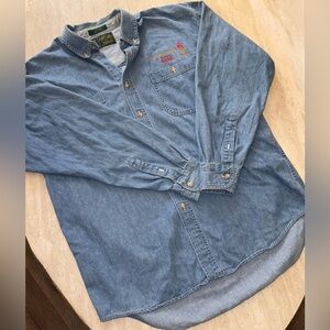 Vintage 1996 Atlanta Olympic Games Denim Shirt